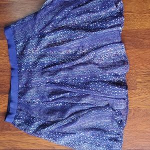 American Eagle Outfitters Purple Floral Skirt, size 4